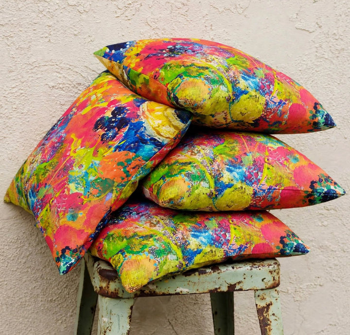 Pink Blueberry Pillow