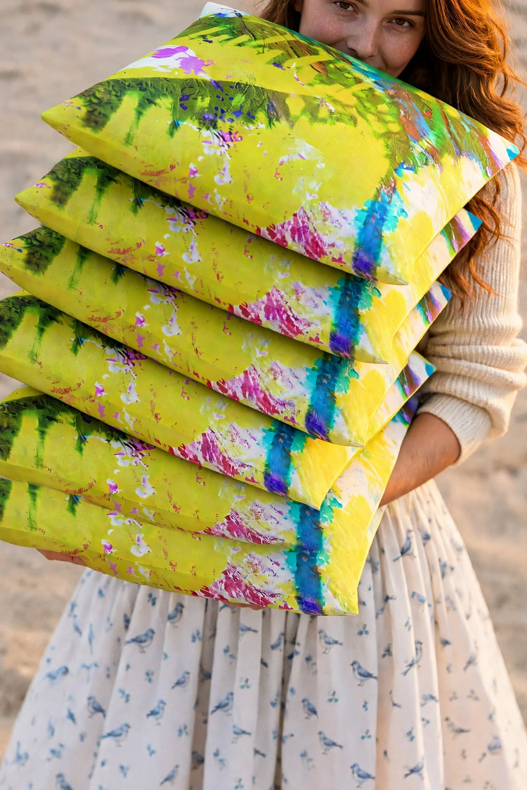 Sun Palm Pillow